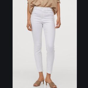 Skinny Ankle White Jeans